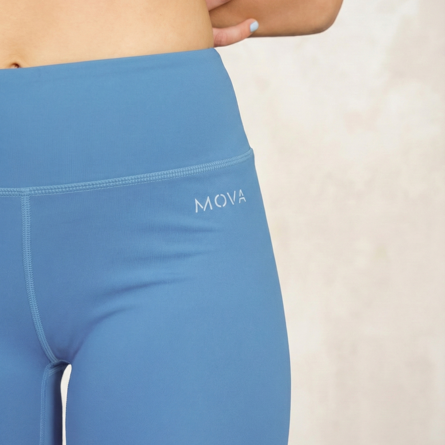 Conjunto Azul (Leggings + Peto)